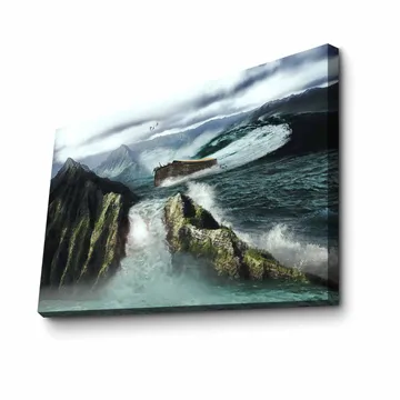 Dekorativ Canvastavla 45x70 cm - Flerfärgad - Inredning - Tavlor & posters - Canvastavla