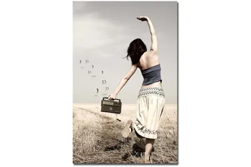 Dekorativ Canvastavla 45x70 cm - Flerfärgad - Inredning - Tavlor & posters - Canvastavla