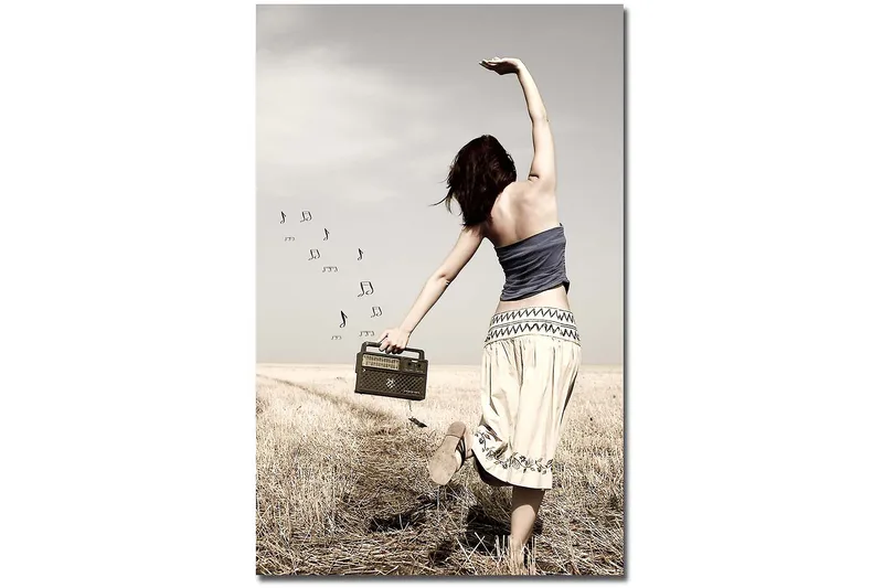 Dekorativ Canvastavla 45x70 cm - Flerfärgad - Inredning - Tavlor & posters - Canvastavla