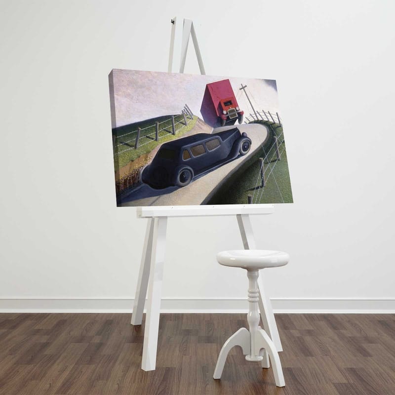 Dekorativ Canvastavla 45x70 cm, Flerfärgad