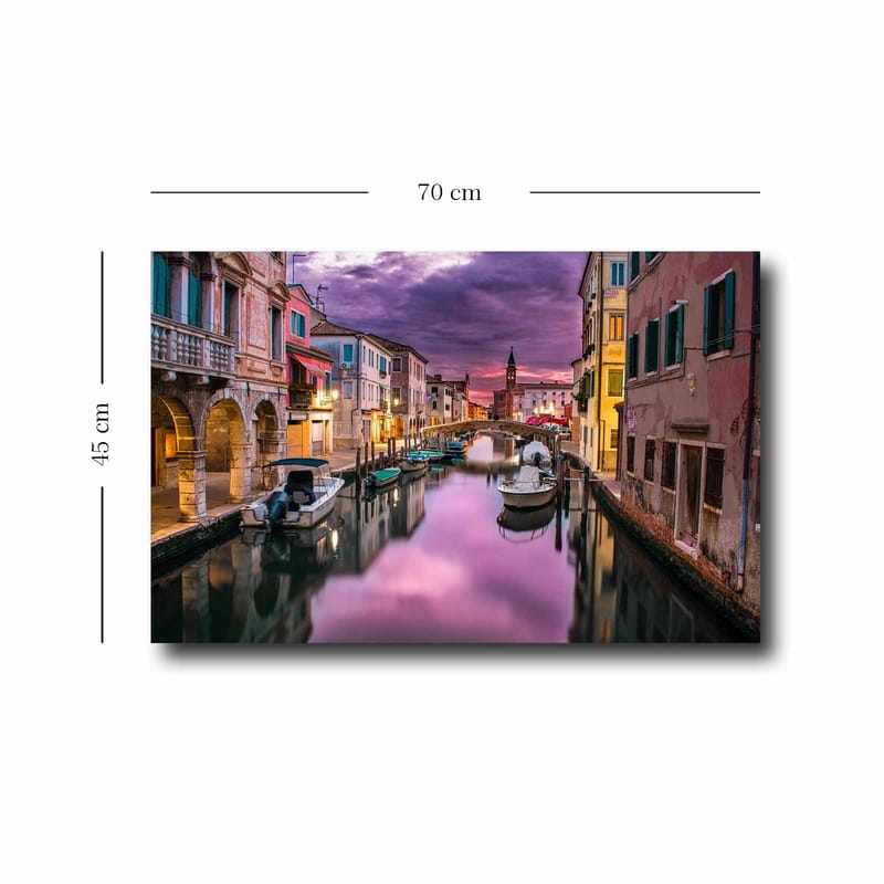 Dekorativ Canvastavla 45x70 cm - Flerfärgad - Inredning - Tavlor & posters - Canvastavla