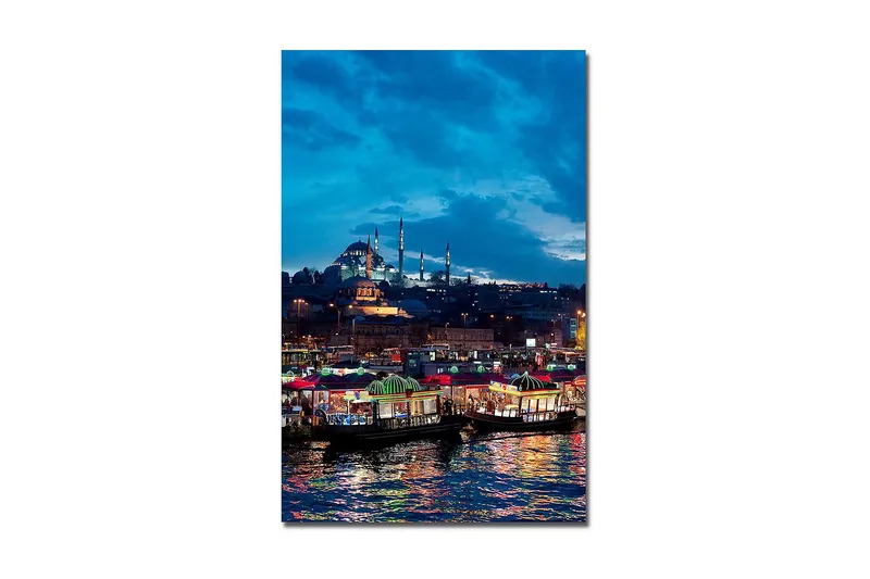 Dekorativ Canvastavla 45x70 cm, Flerfärgad