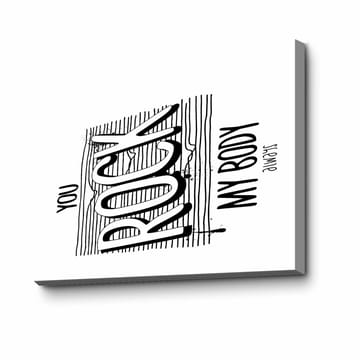 Dekorativ Canvastavla 45x70 cm - Flerfärgad - Inredning - Tavlor & posters - Canvastavla