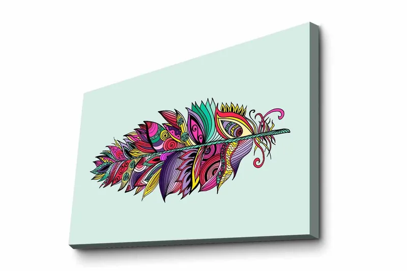 Dekorativ Canvastavla 45x70 cm, Flerfärgad