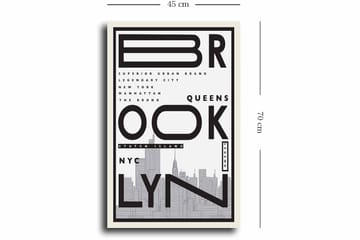 Dekorativ Canvastavla 45x70 cm - Flerfärgad - Inredning - Tavlor & posters - Canvastavla