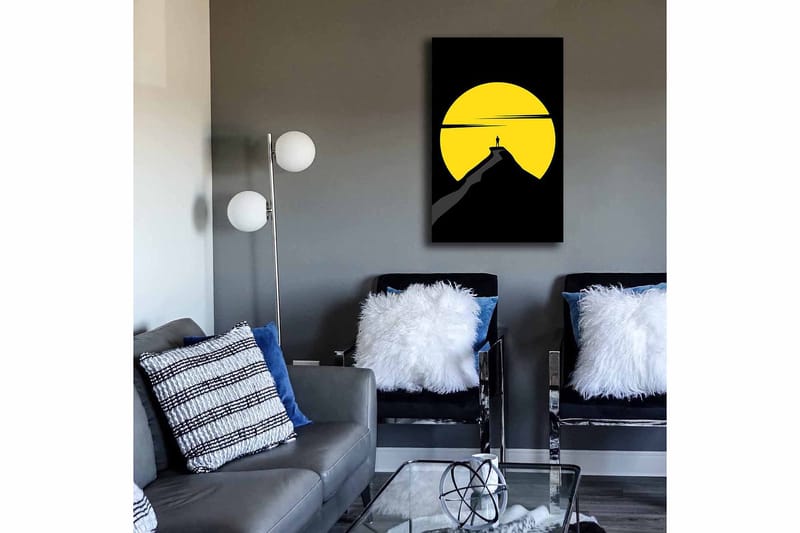 Dekorativ Canvastavla 45x70 cm, Flerfärgad