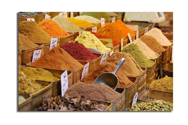 Dekorativ Canvastavla 45x70 cm, Flerfärgad