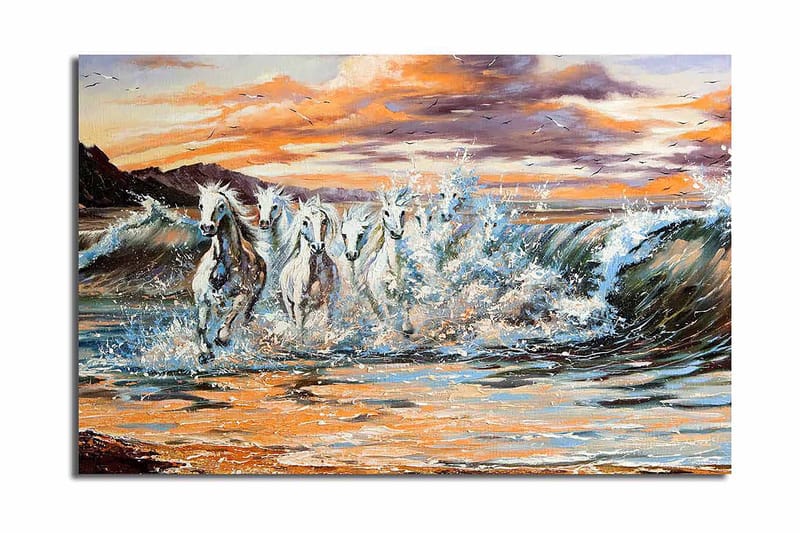 Dekorativ Canvastavla 45x70 cm, Flerfärgad