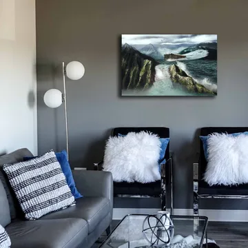 Dekorativ Canvastavla 45x70 cm - Flerfärgad - Inredning - Tavlor & posters - Canvastavla