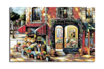 Dekorativ Canvastavla 45x70 cm - Flerfärgad - Inredning - Tavlor & posters - Canvastavla