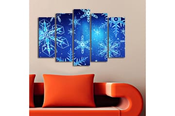 Dekorativ Canvastavla 5-Delar 19x70 cm - Flerfärgad - Inredning - Tavlor & posters - Canvastavla