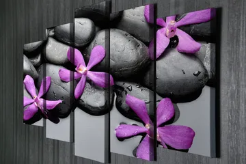 Dekorativ Canvastavla 5-Delar 70x20 cm - Flerfärgad - Inredning - Tavlor & posters - Canvastavla