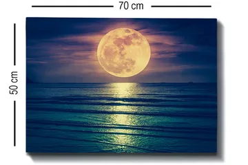 Dekorativ Canvastavla 50x70 cm - Flerfärgad - Inredning - Tavlor & posters - Canvastavla