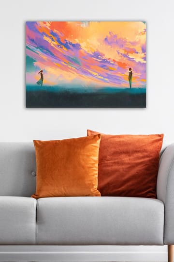 Dekorativ Canvastavla 50x70 cm - Flerfärgad - Inredning - Tavlor & posters - Canvastavla