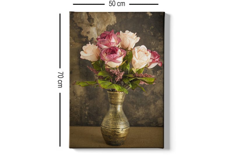 Dekorativ Canvastavla 50x70 cm - Flerfärgad - Inredning - Tavlor & posters - Canvastavla