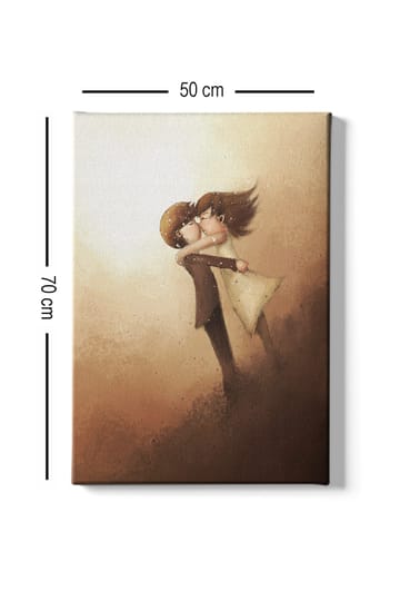 Dekorativ Canvastavla 50x70 cm - Flerfärgad - Inredning - Tavlor & posters - Canvastavla