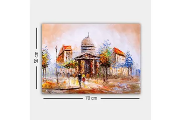 Dekorativ Canvastavla 50x70 cm - Flerfärgad - Inredning - Tavlor & posters - Canvastavla