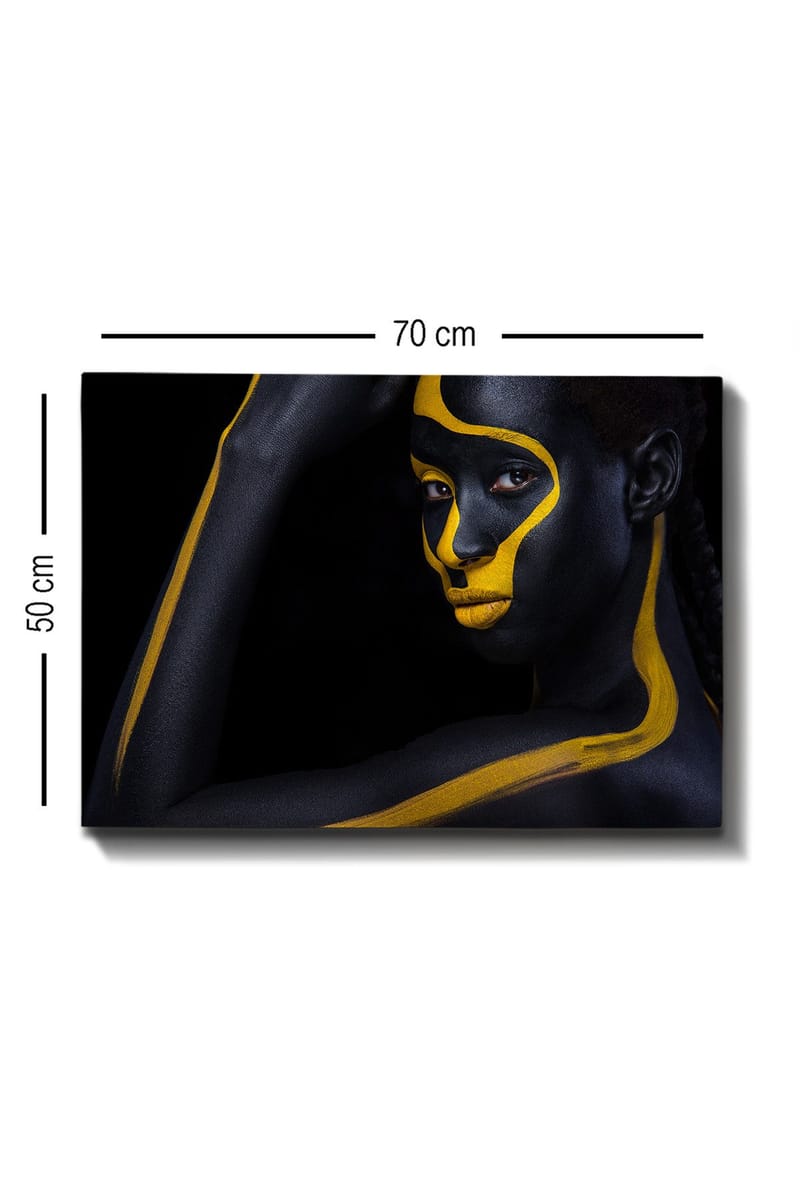 Dekorativ Canvastavla 50x70 cm - Flerfärgad - Inredning - Tavlor & posters - Canvastavla