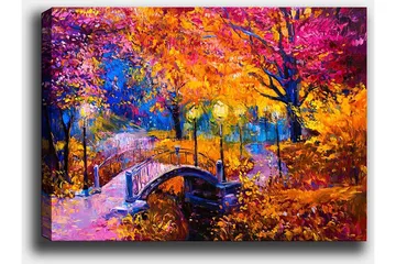 Dekorativ Canvastavla 50x70 cm - Flerfärgad - Inredning - Tavlor & posters - Canvastavla