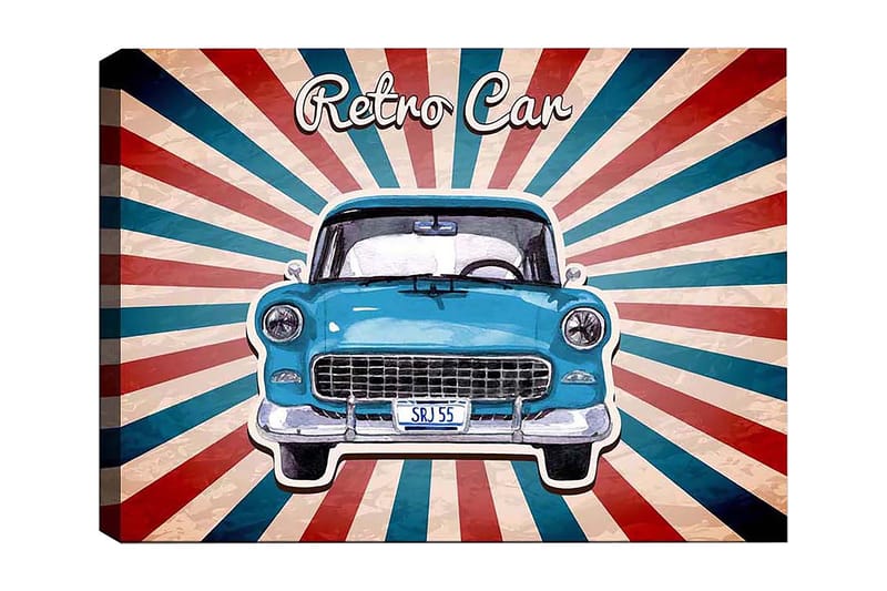 Dekorativ Canvastavla 50x70 cm, Flerfärgad