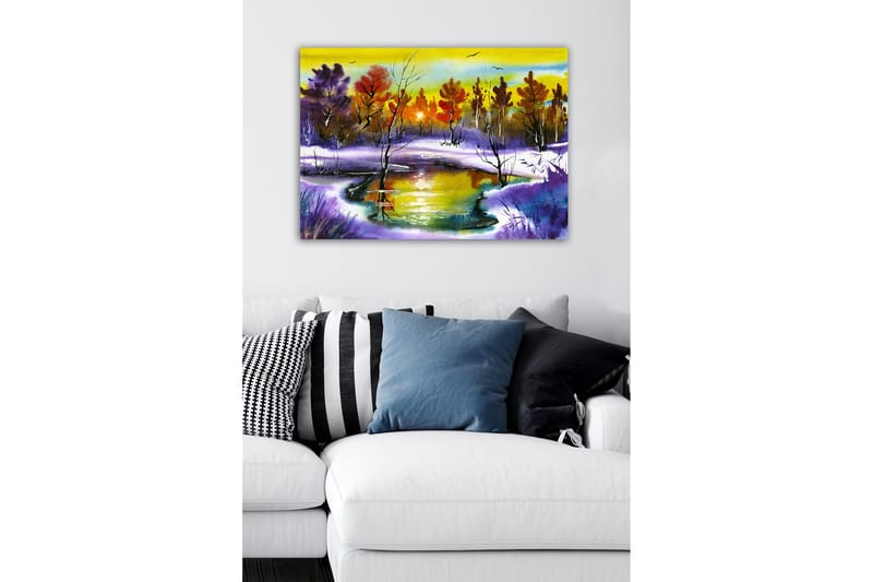 Dekorativ Canvastavla 50x70 cm, Flerfärgad