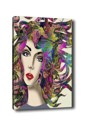 Dekorativ Canvastavla 50x70 cm - Flerfärgad - Inredning - Tavlor & posters - Canvastavla