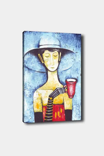 Dekorativ Canvastavla 50x70 cm - Flerfärgad - Inredning - Tavlor & posters - Canvastavla