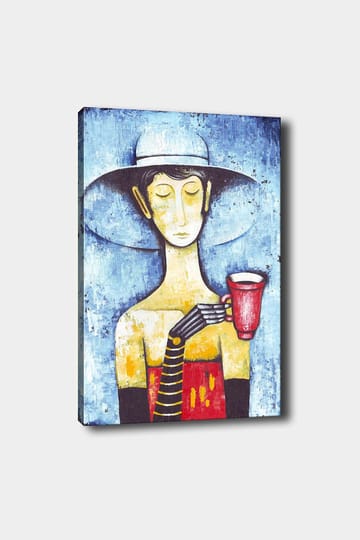 Dekorativ Canvastavla 50x70 cm - Flerfärgad - Inredning - Tavlor & posters - Canvastavla