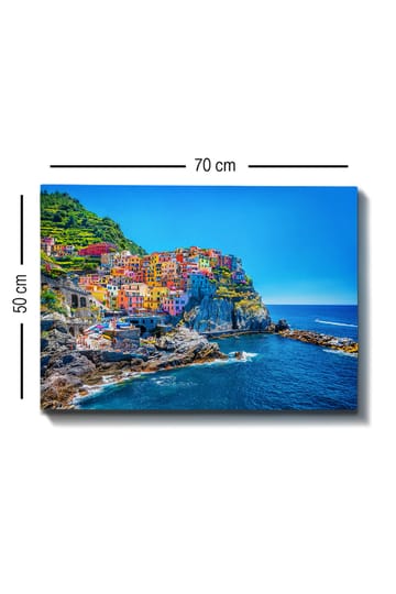 Dekorativ Canvastavla 50x70 cm - Flerfärgad - Inredning - Tavlor & posters - Canvastavla