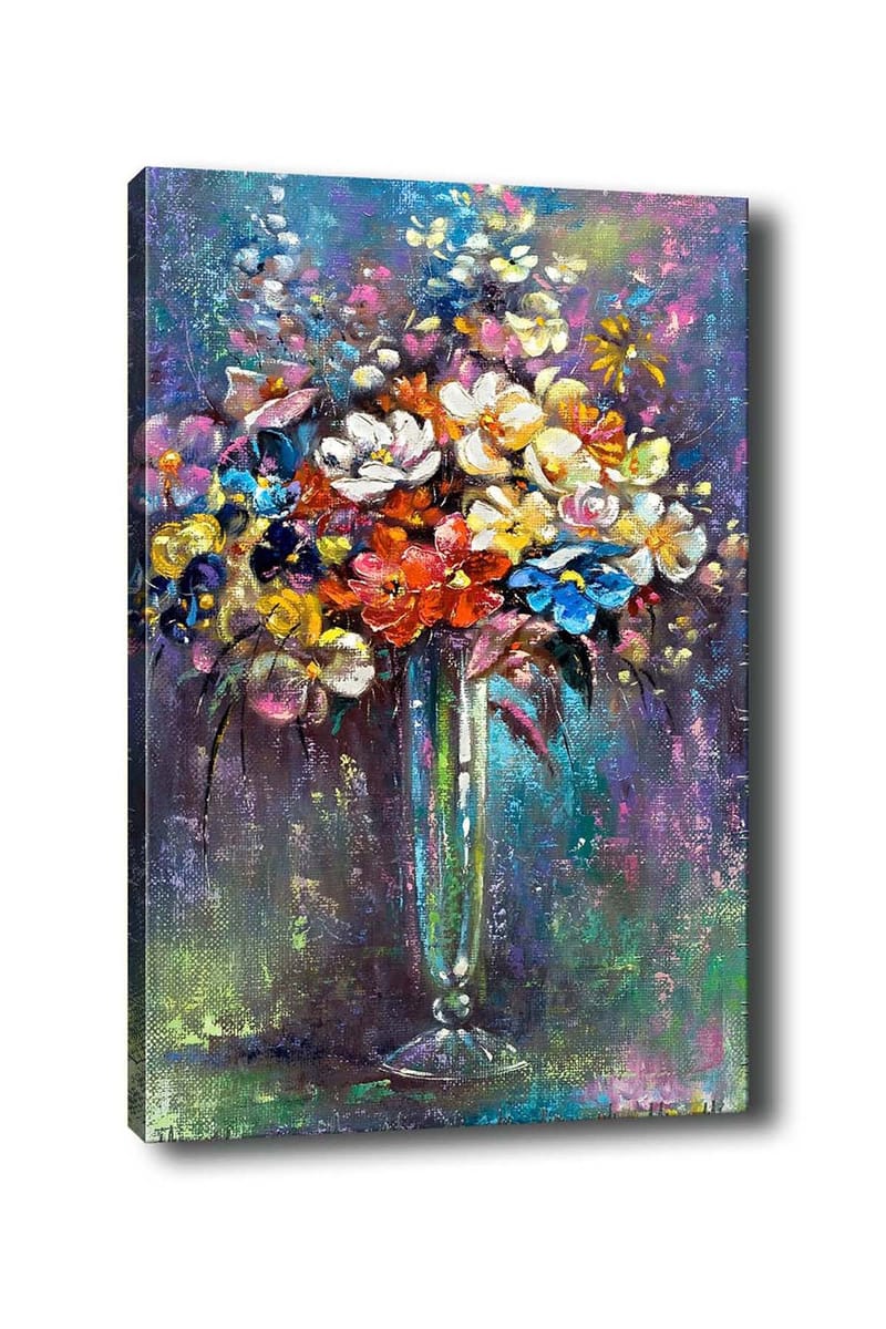 Dekorativ Canvastavla 50x70 cm - Flerfärgad - Inredning - Tavlor & posters - Canvastavla