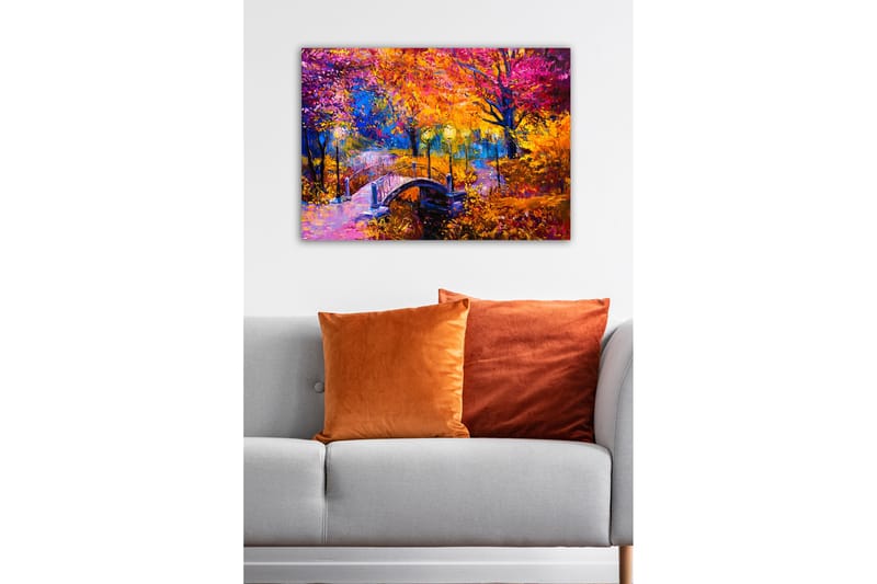 Dekorativ Canvastavla 50x70 cm - Flerfärgad - Inredning - Tavlor & posters - Canvastavla