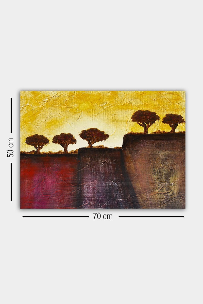 Dekorativ Canvastavla 50x70 cm - Flerfärgad - Inredning - Tavlor & posters - Canvastavla