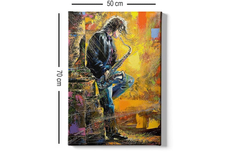 Dekorativ Canvastavla 50x70 cm - Flerfärgad - Inredning - Tavlor & posters - Canvastavla