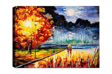 Dekorativ Canvastavla 50x70 cm - Flerfärgad - Inredning - Tavlor & posters - Canvastavla