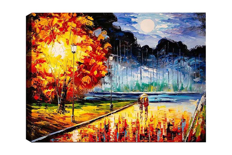 Dekorativ Canvastavla 50x70 cm - Flerfärgad - Inredning - Tavlor & posters - Canvastavla