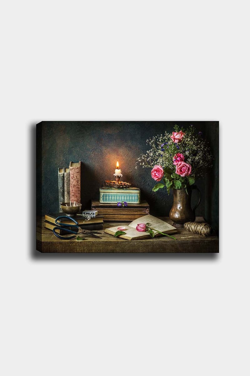 Dekorativ Canvastavla 50x70 cm - Flerfärgad - Inredning - Tavlor & posters - Canvastavla