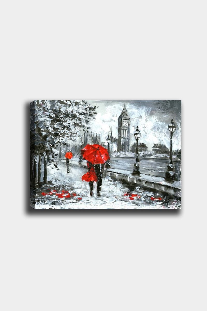 Dekorativ Canvastavla 50x70 cm - Flerfärgad - Inredning - Tavlor & posters - Canvastavla