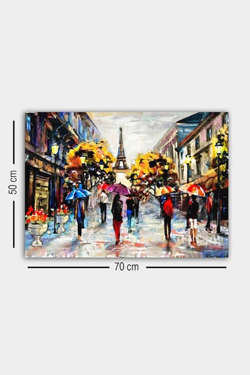 Dekorativ Canvastavla 50x70 cm - Flerfärgad - Inredning - Tavlor & posters - Canvastavla