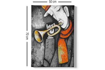 Dekorativ Canvastavla 50x70 cm - Flerfärgad - Inredning - Tavlor & posters - Canvastavla