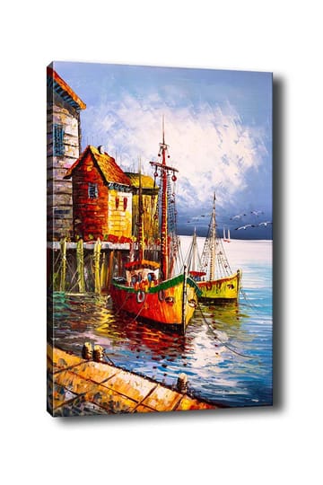 Dekorativ Canvastavla 50x70 cm - Flerfärgad - Inredning - Tavlor & posters - Canvastavla