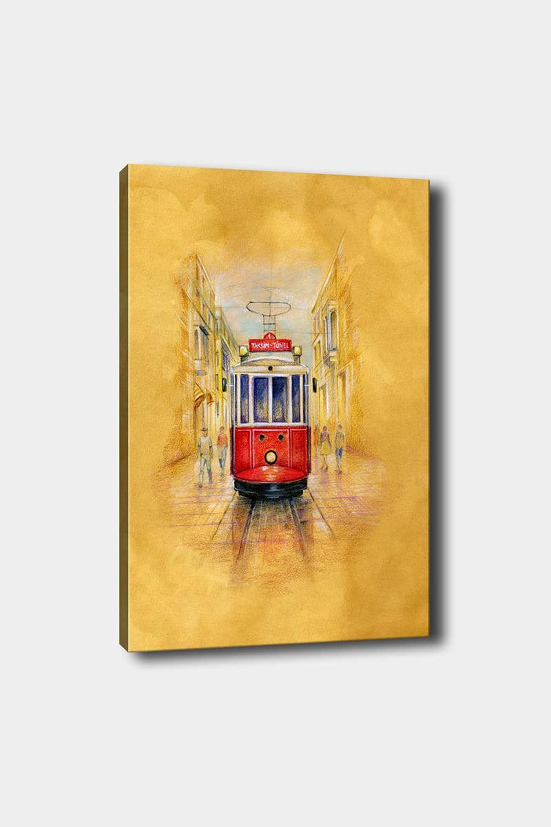 Dekorativ Canvastavla 50x70 cm - Flerfärgad - Inredning - Tavlor & posters - Canvastavla