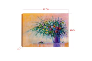 Dekorativ Canvastavla 50x70 cm - Flerfärgad - Inredning - Tavlor & posters - Canvastavla