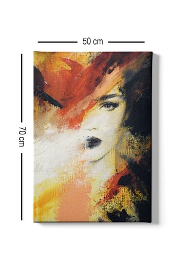 Dekorativ Canvastavla 50x70 cm - Flerfärgad - Inredning - Tavlor & posters - Canvastavla