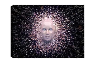 Dekorativ Canvastavla 50x70 cm - Flerfärgad - Inredning - Tavlor & posters - Canvastavla