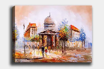 Dekorativ Canvastavla 50x70 cm - Flerfärgad - Inredning - Tavlor & posters - Canvastavla