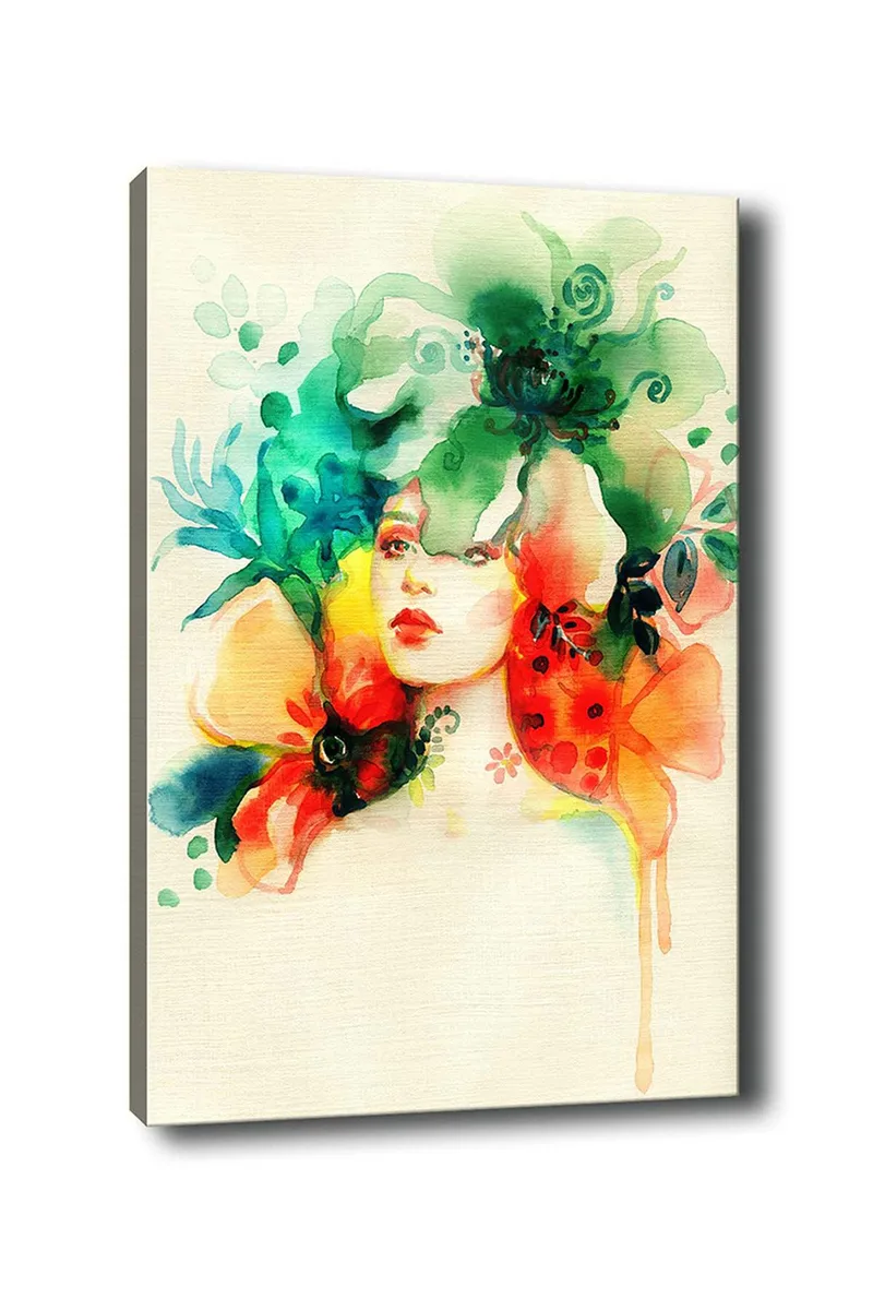 Dekorativ Canvastavla 50x70 cm, Flerfärgad