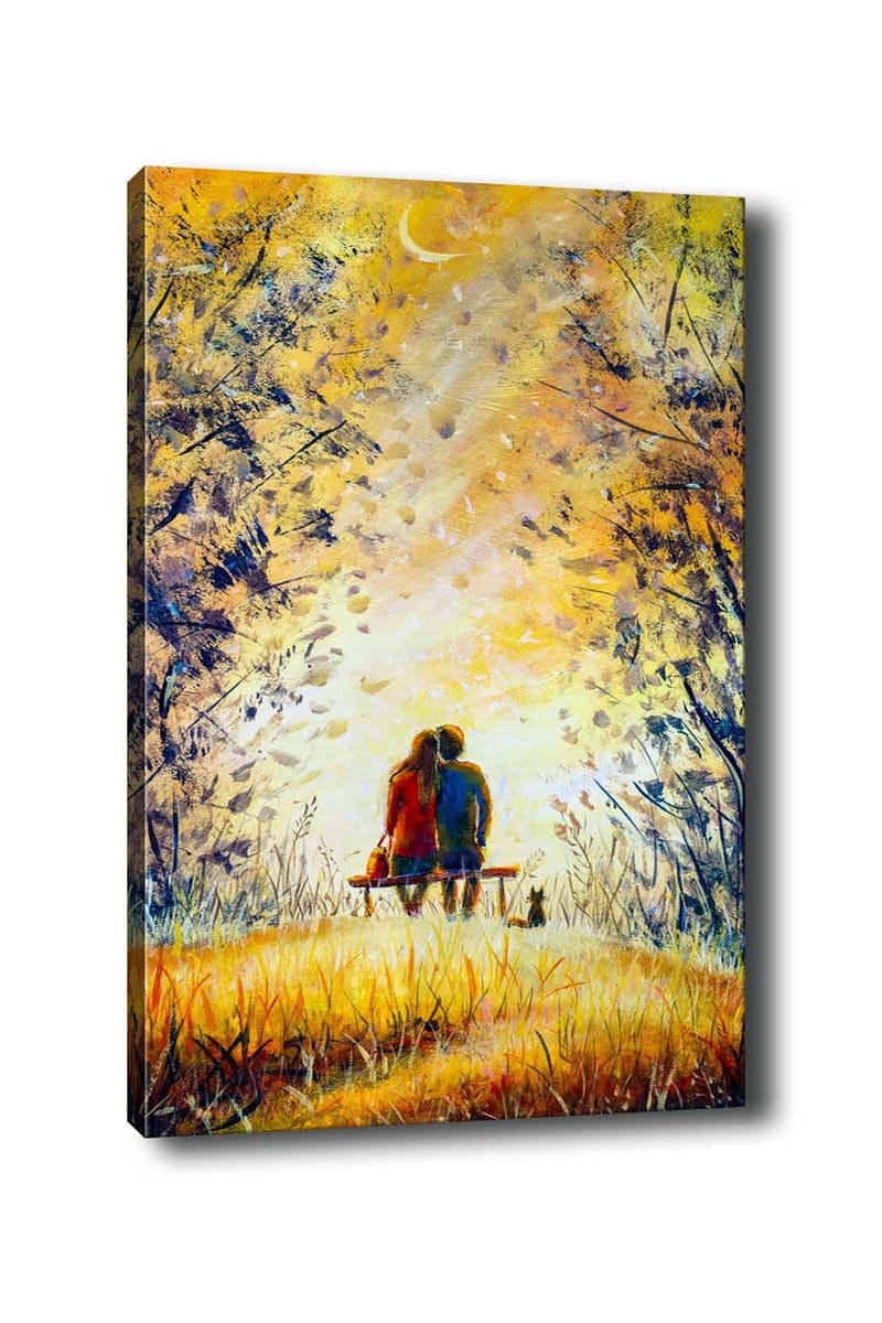 Dekorativ Canvastavla 50x70 cm, Flerfärgad