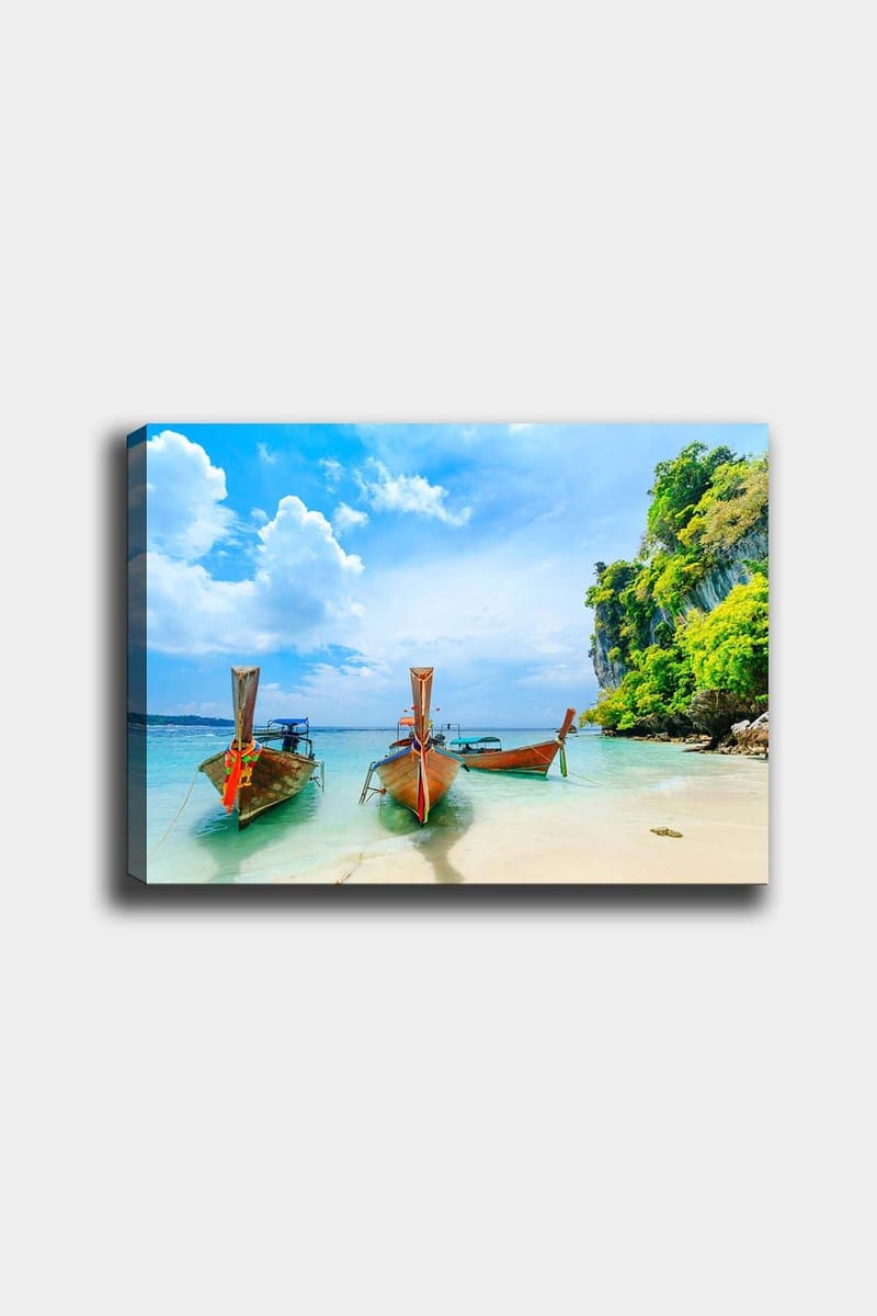 Dekorativ Canvastavla 50x70 cm, Flerfärgad