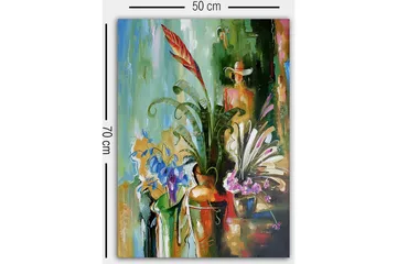 Dekorativ Canvastavla 50x70 cm - Flerfärgad - Inredning - Tavlor & posters - Canvastavla