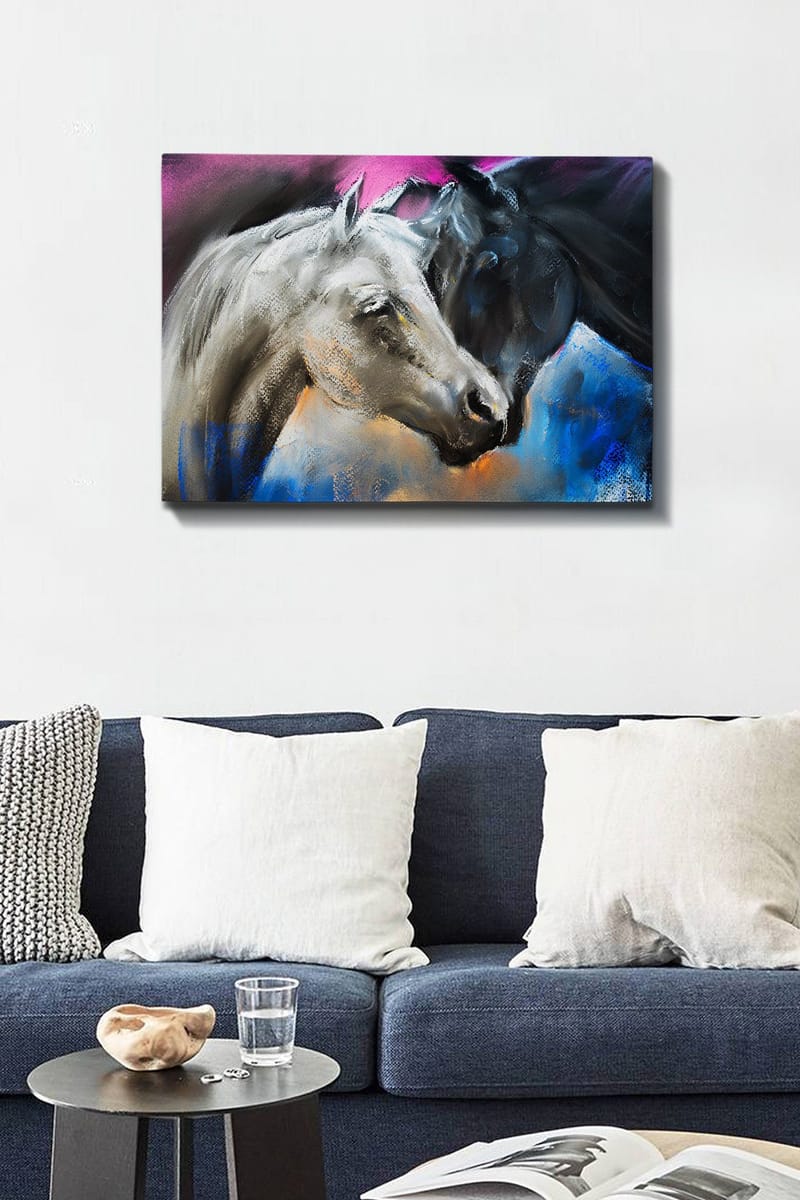 Dekorativ Canvastavla 50x70 cm - Flerfärgad - Inredning - Tavlor & posters - Canvastavla